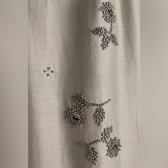 H&M Edition BEAD-EMBELLISHED DRESS - Size Small - Picture 5 of 13